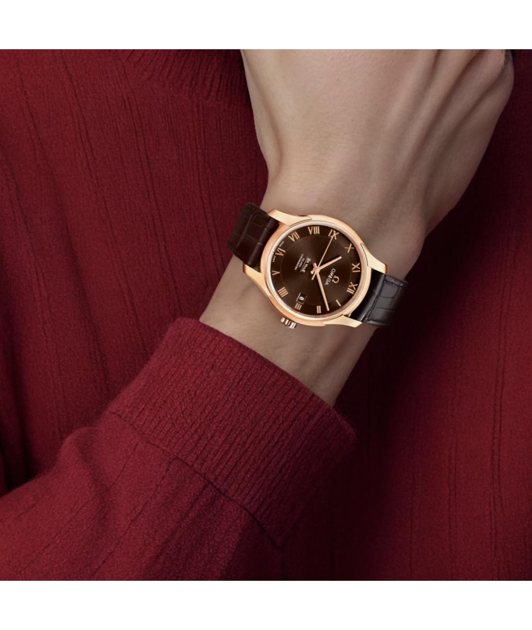 OMEGA Часы из розового золота, фото 5