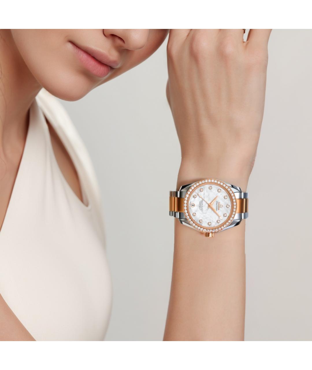 OMEGA Часы из розового золота, фото 3