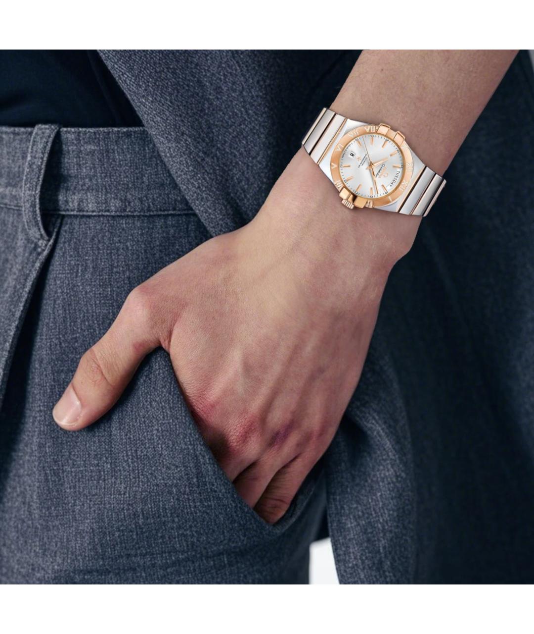 OMEGA Часы из розового золота, фото 5