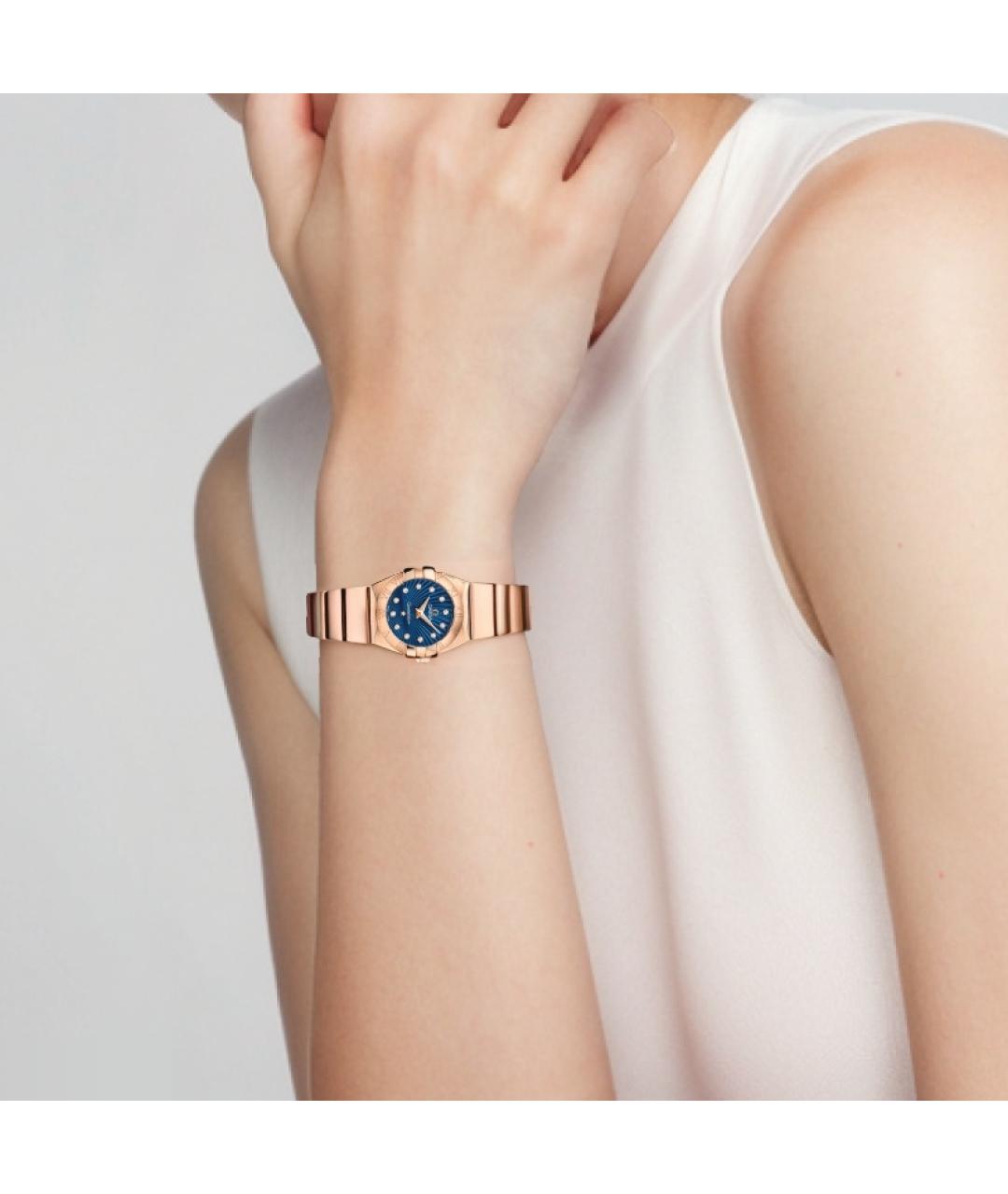 OMEGA Часы из розового золота, фото 3