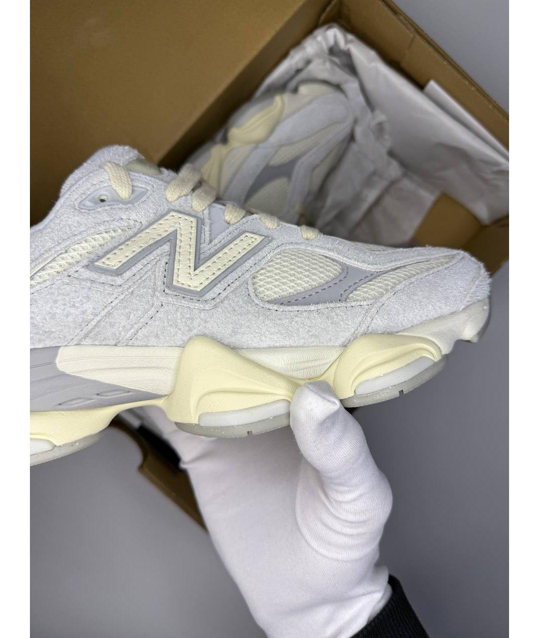 NEW BALANCE Белые низкие кроссовки / кеды, фото 4