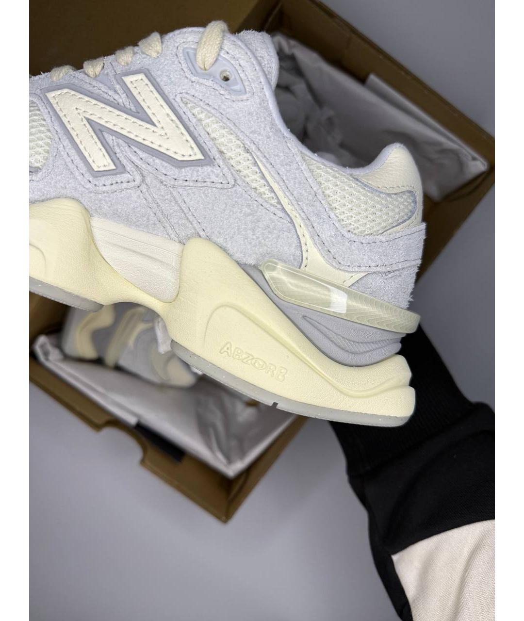 NEW BALANCE Белые низкие кроссовки / кеды, фото 3