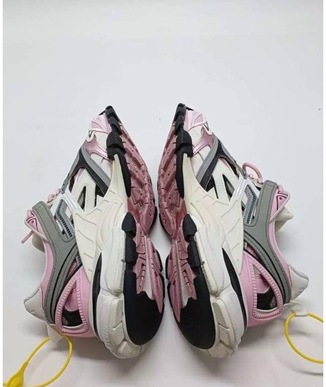 BALENCIAGA Мульти кожаные кроссовки, фото 6
