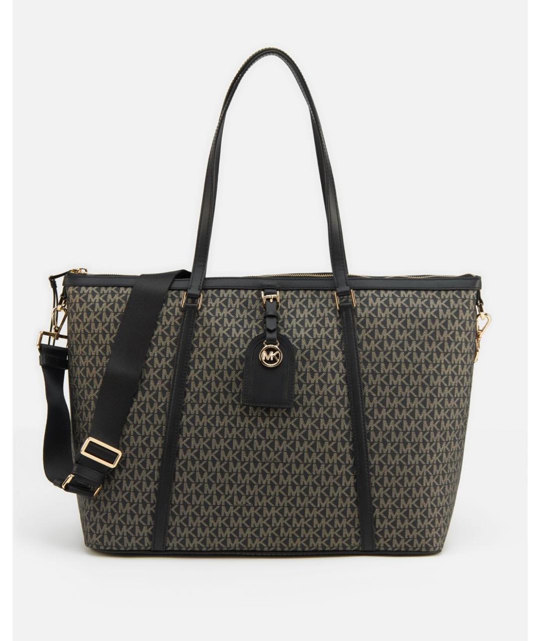 MICHAEL KORS Черная сумка тоут, фото 3
