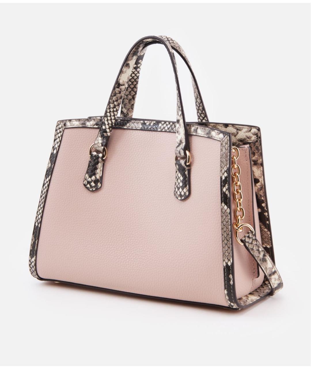 MICHAEL KORS Розовая кожаная сумка тоут, фото 2