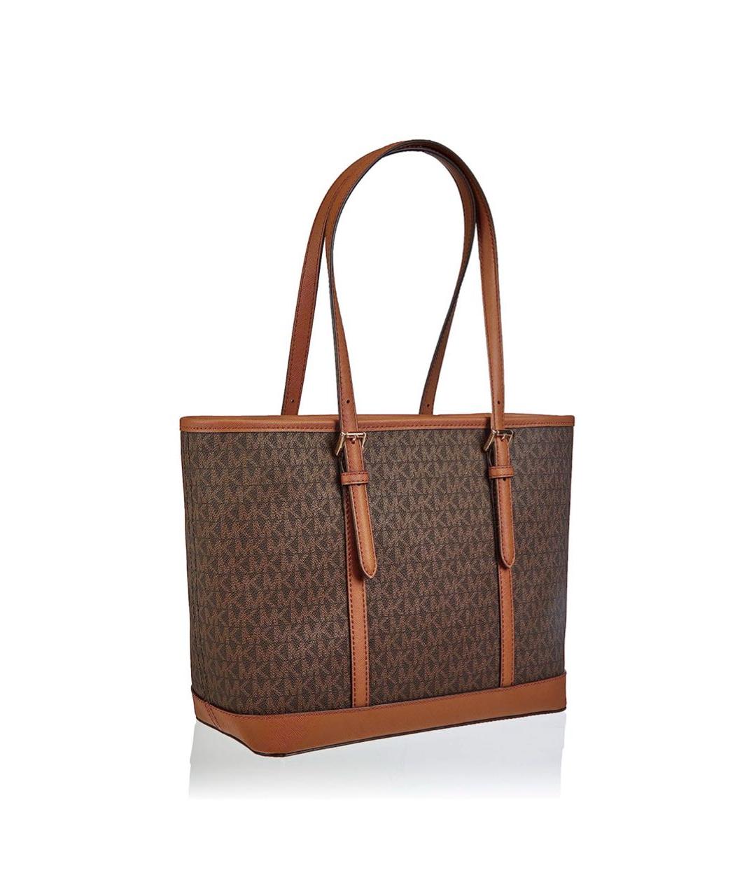 MICHAEL KORS Коричневая кожаная сумка тоут, фото 2