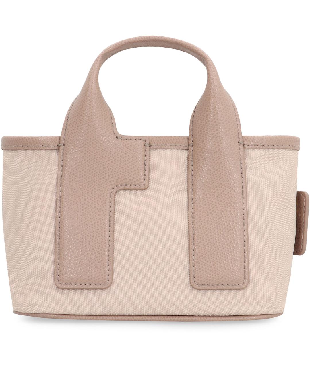 FURLA Бежевая кожаная сумка тоут, фото 1