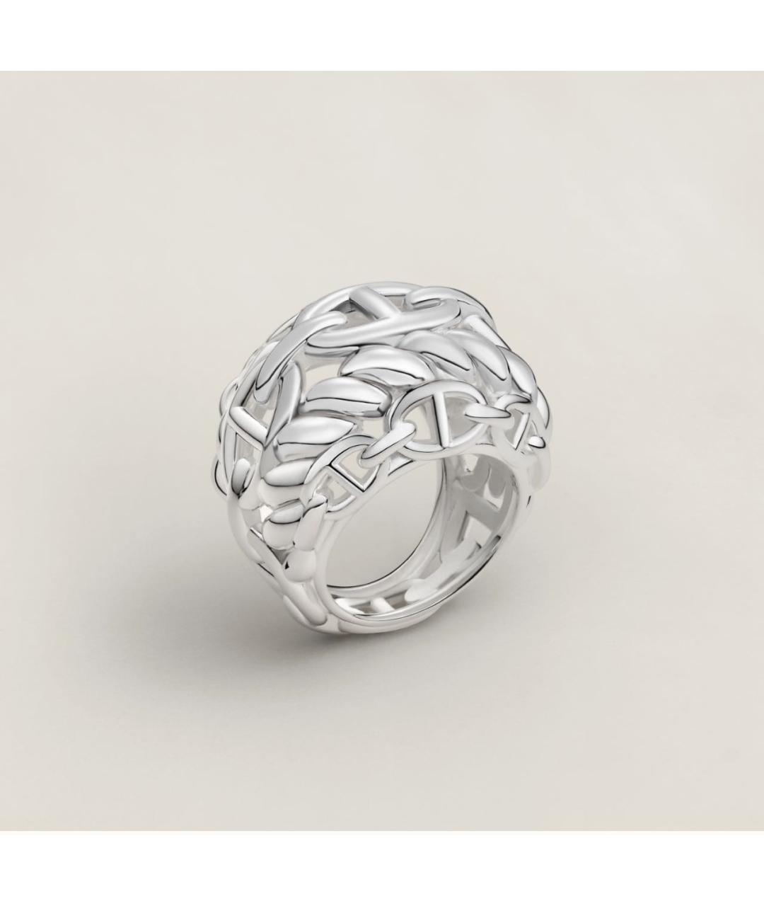 HERMES Серебряное серебряное кольцо, фото 2