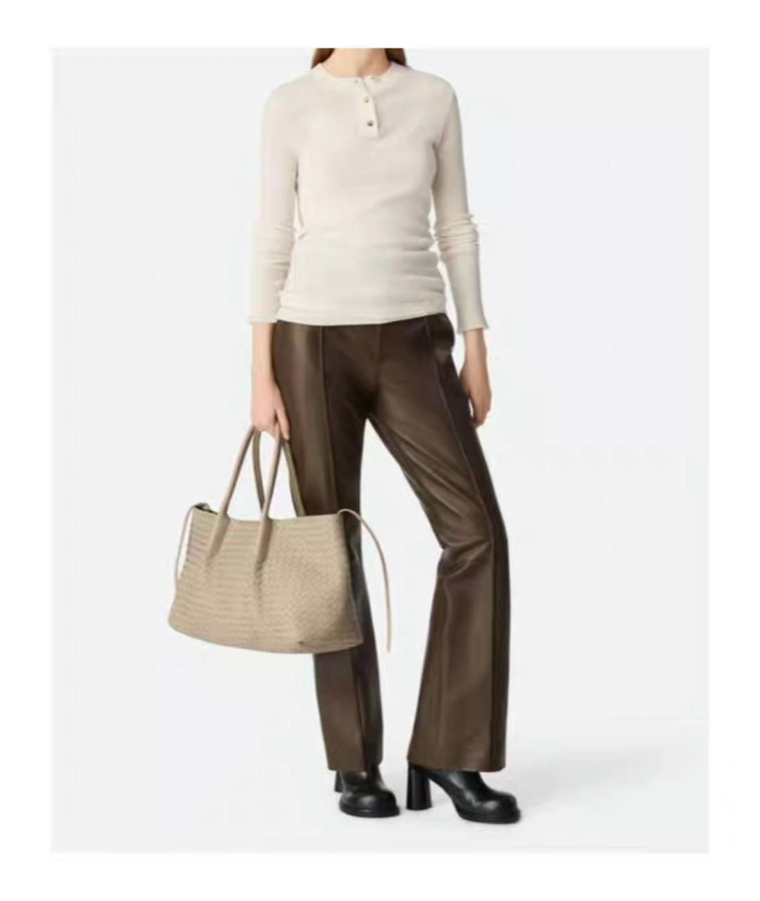 BOTTEGA VENETA Кожаная сумка тоут, фото 3