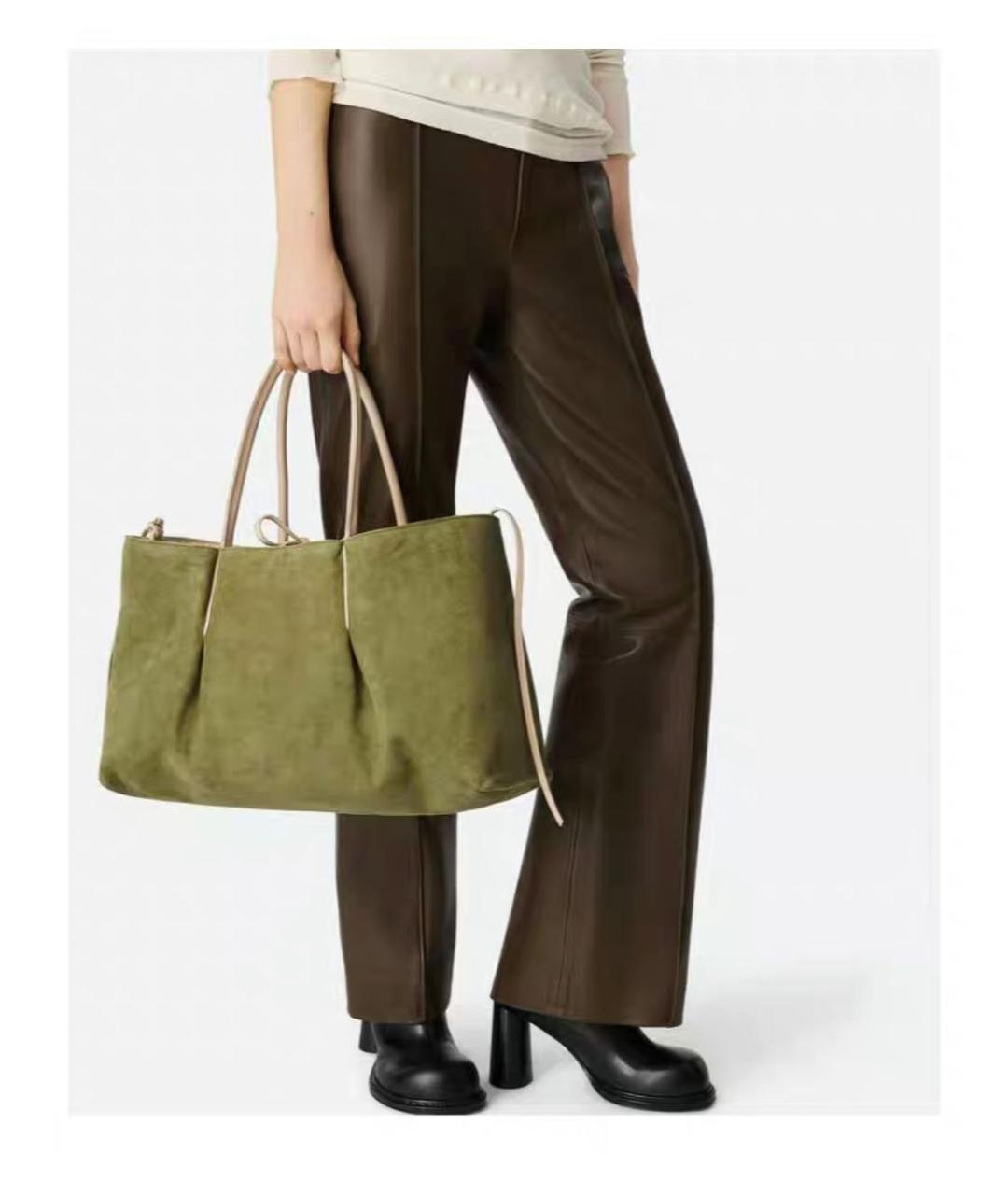 BOTTEGA VENETA Кожаная сумка тоут, фото 6