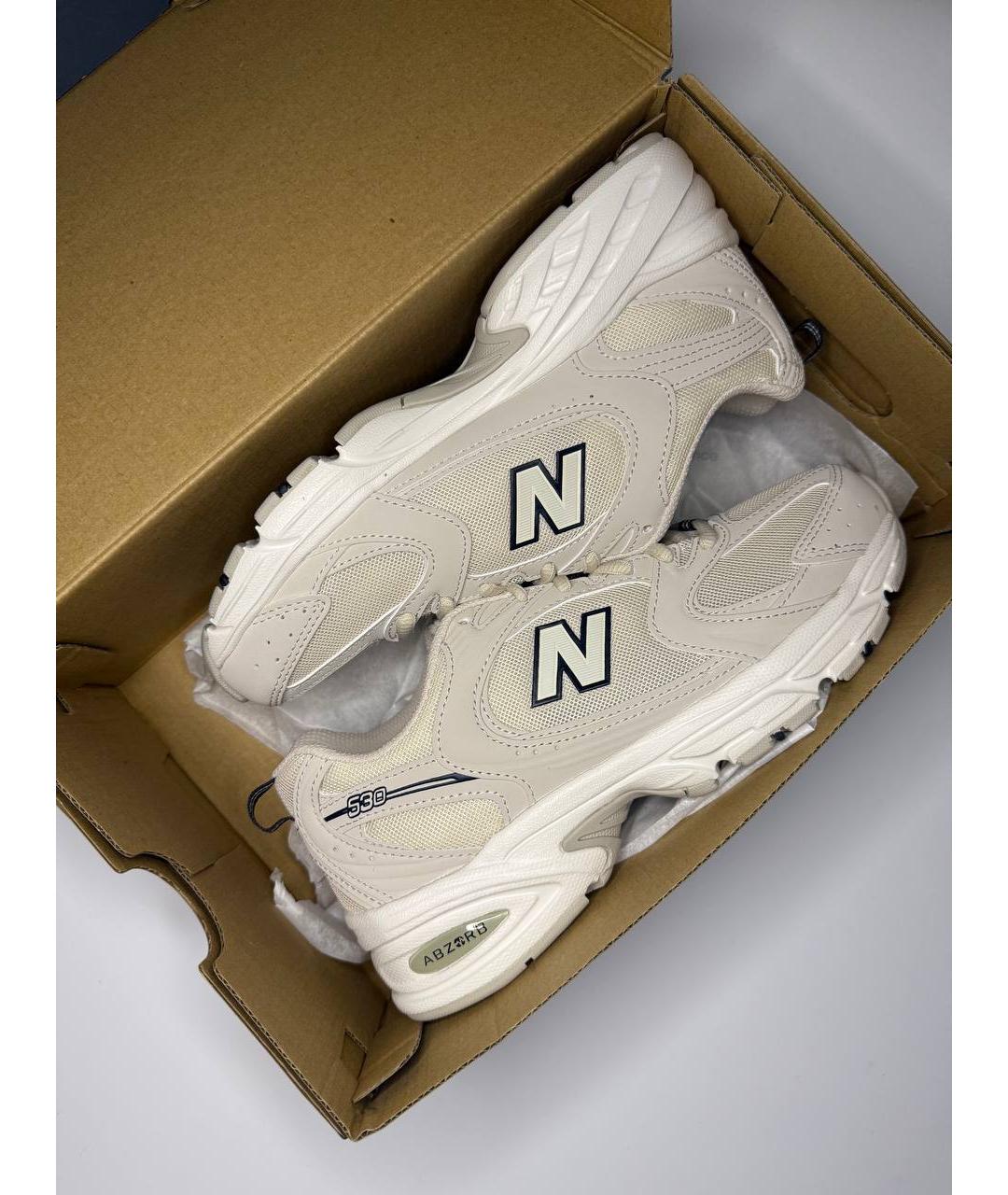 NEW BALANCE Бежевые кроссовки, фото 2