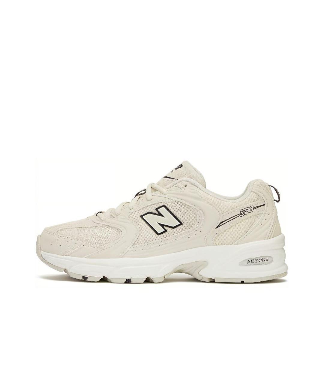 NEW BALANCE Бежевые кроссовки, фото 7