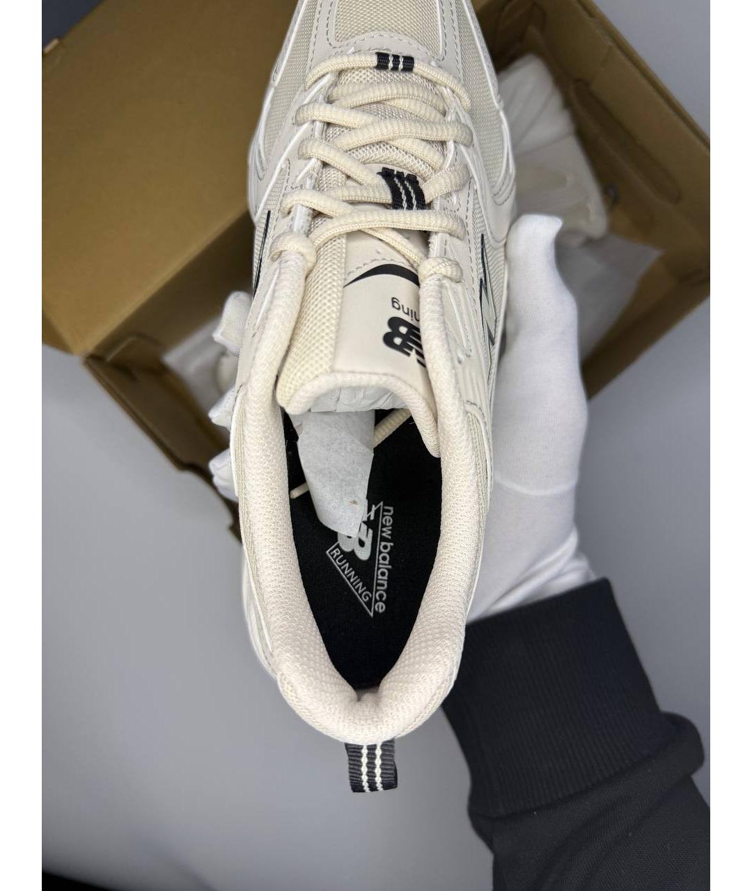 NEW BALANCE Бежевые кроссовки, фото 4