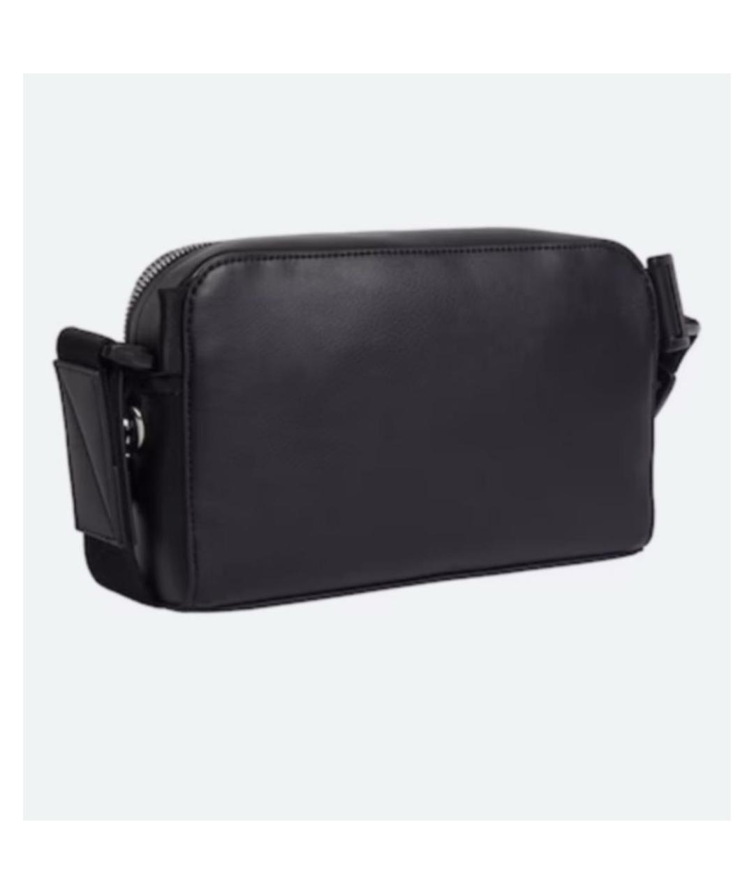 CALVIN KLEIN Черная сумка на плечо, фото 2