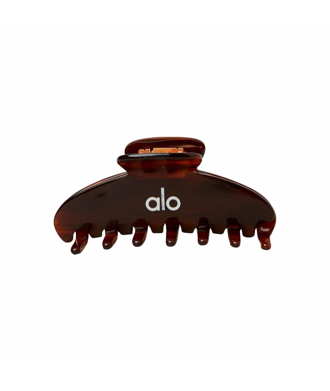 ALO YOGA Коричневая заколка, фото 1