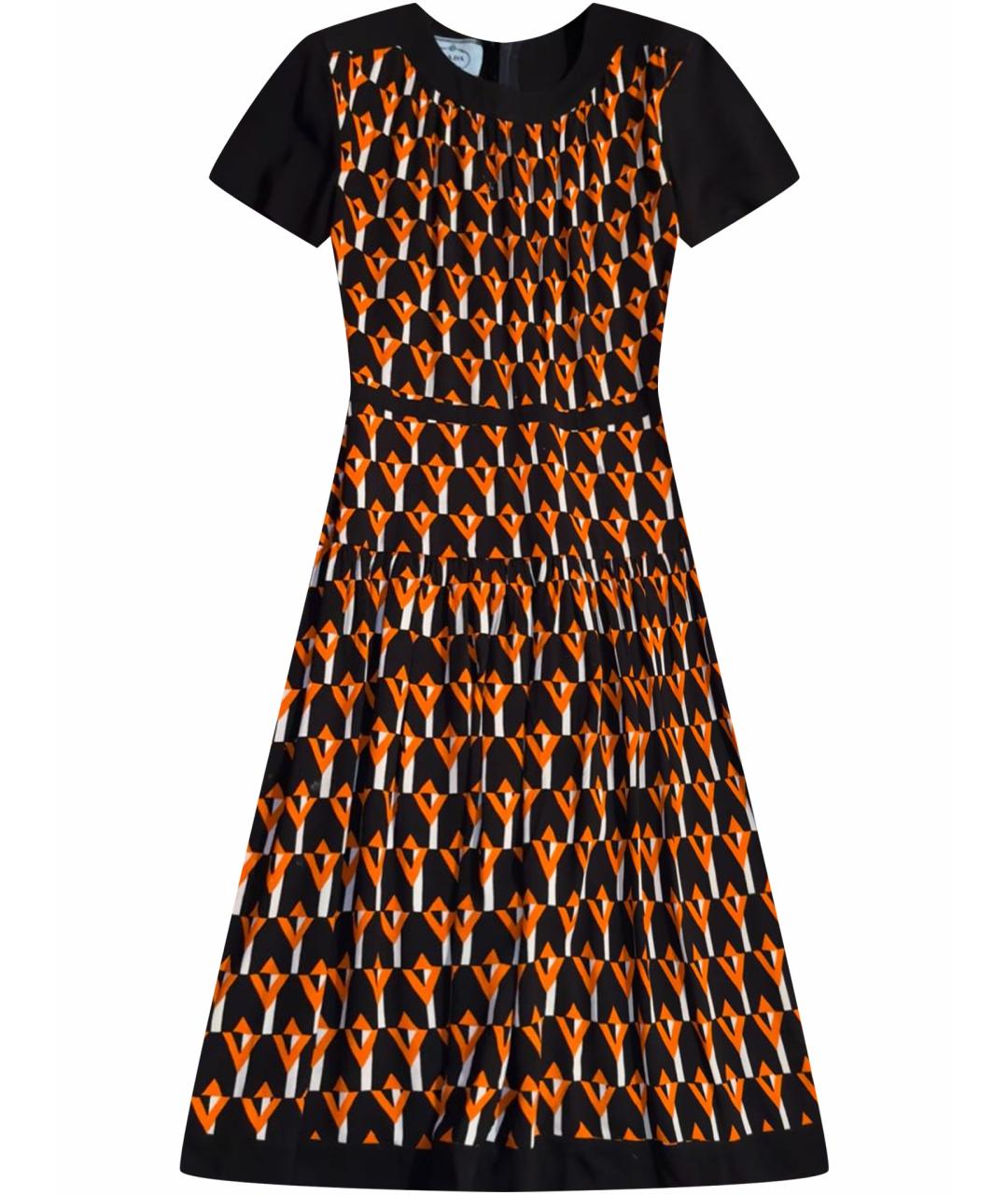 PRADA Черное повседневное платье, фото 1