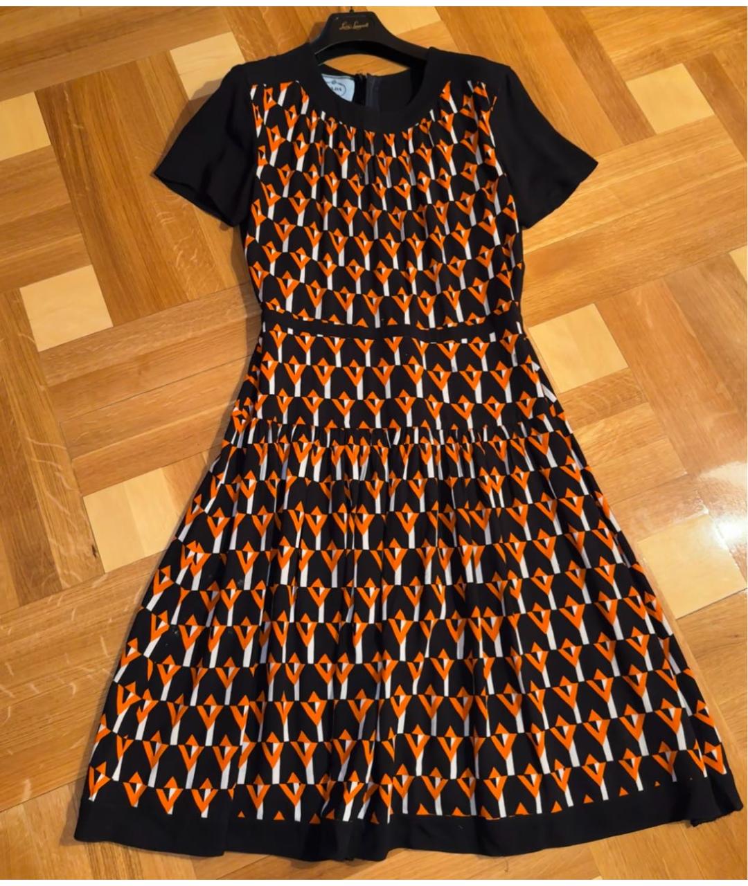 PRADA Черное повседневное платье, фото 4