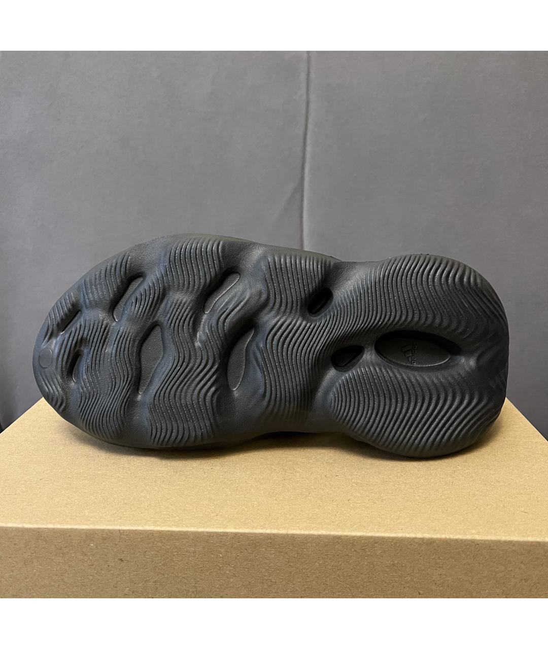 ADIDAS YEEZY Черные шлепанцы, фото 8