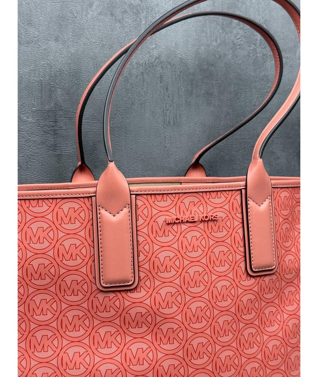 MICHAEL KORS Коралловая сумка через плечо, фото 3