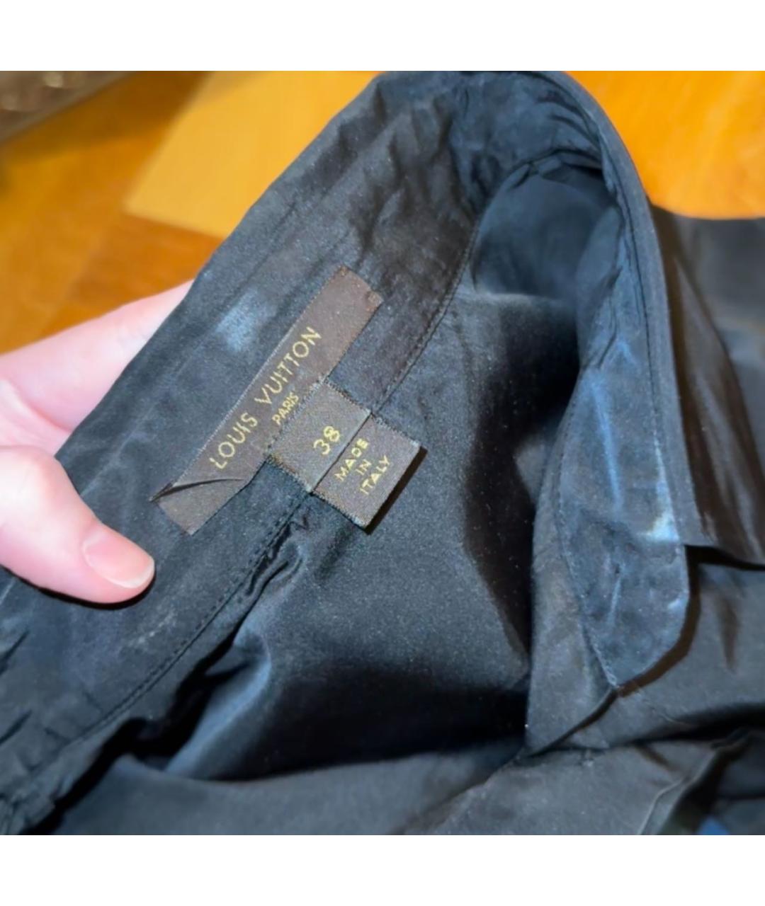 LOUIS VUITTON Черное вечернее платье, фото 3