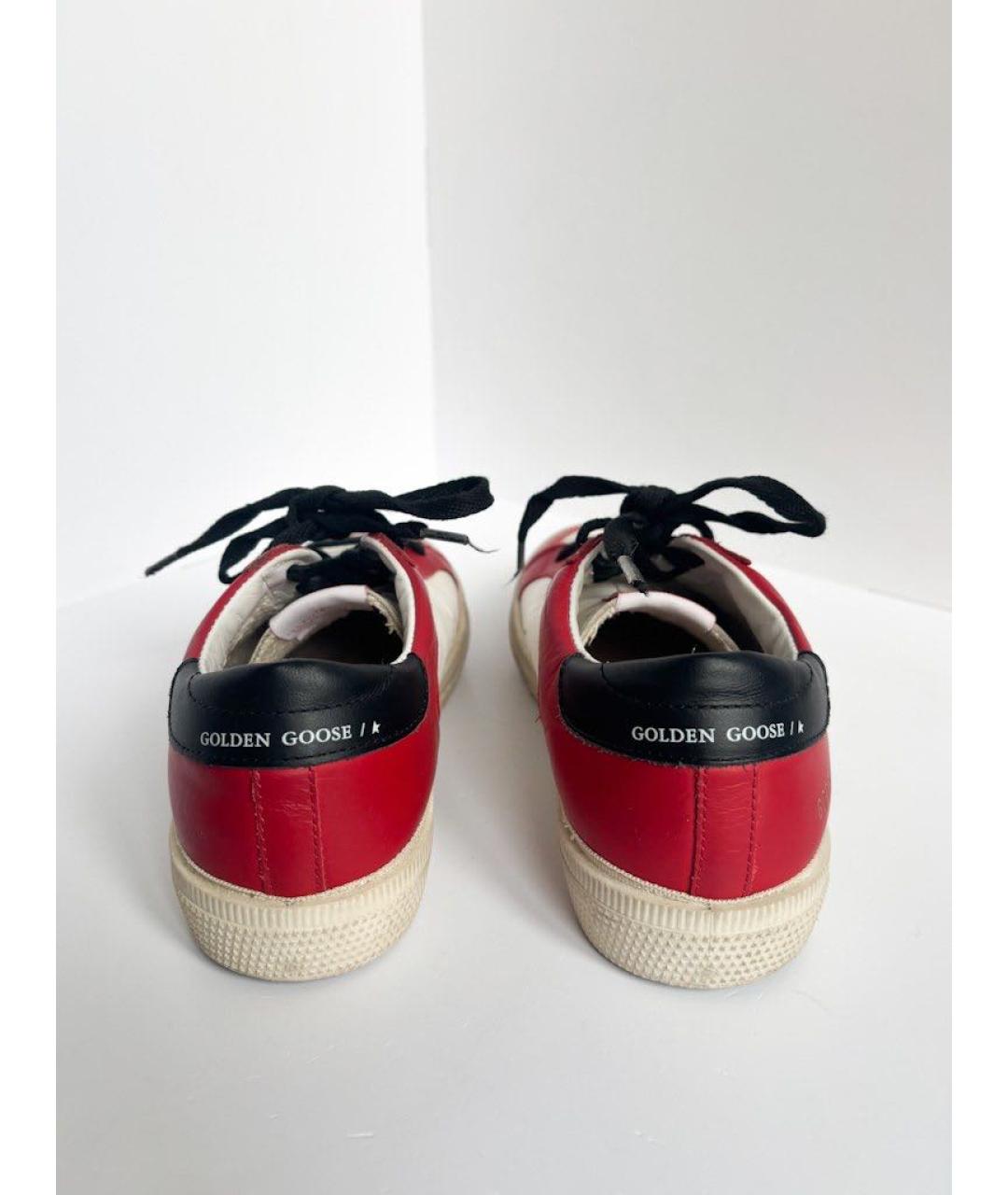 GOLDEN GOOSE DELUXE BRAND Кожаные кеды, фото 4