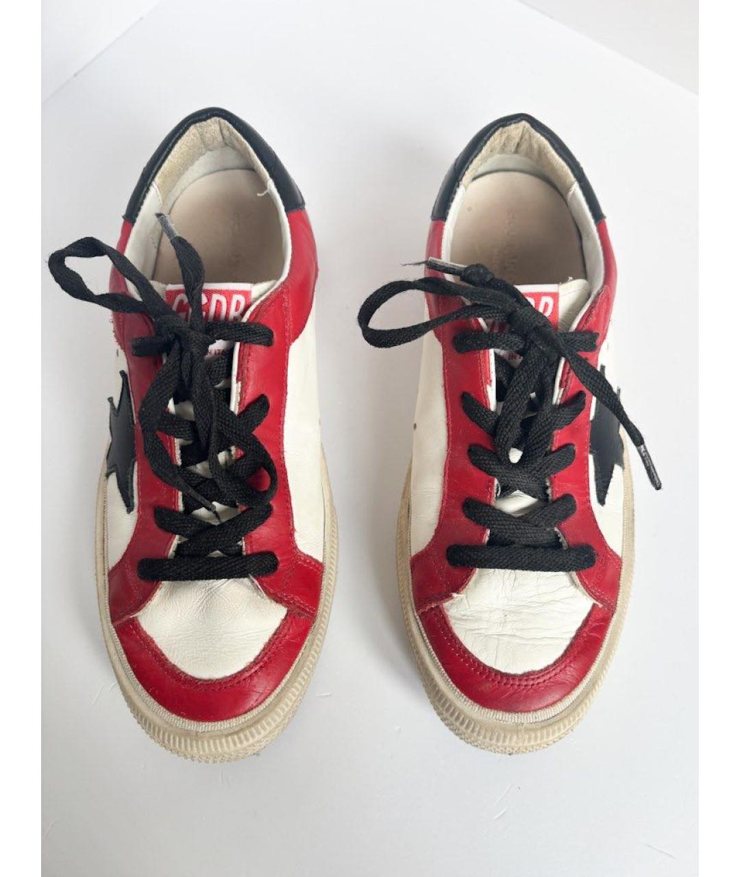 GOLDEN GOOSE DELUXE BRAND Кожаные кеды, фото 3