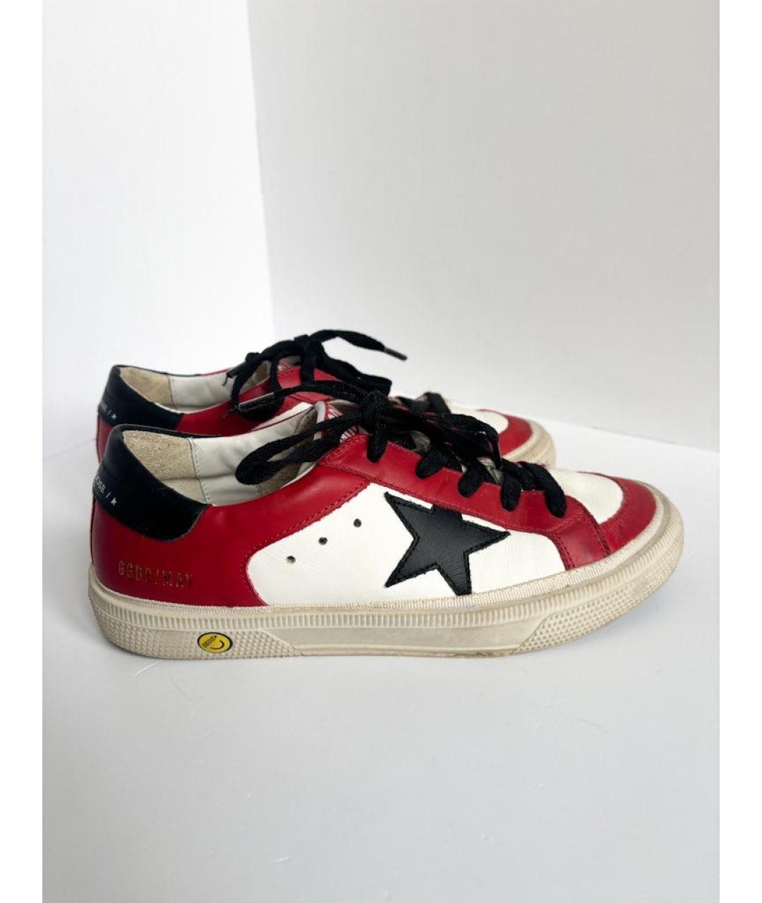 GOLDEN GOOSE DELUXE BRAND Кожаные кеды, фото 5