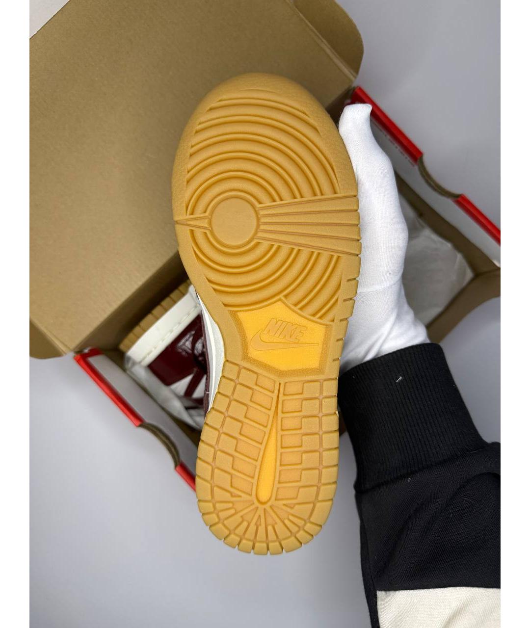 NIKE Бордовые кроссовки, фото 3