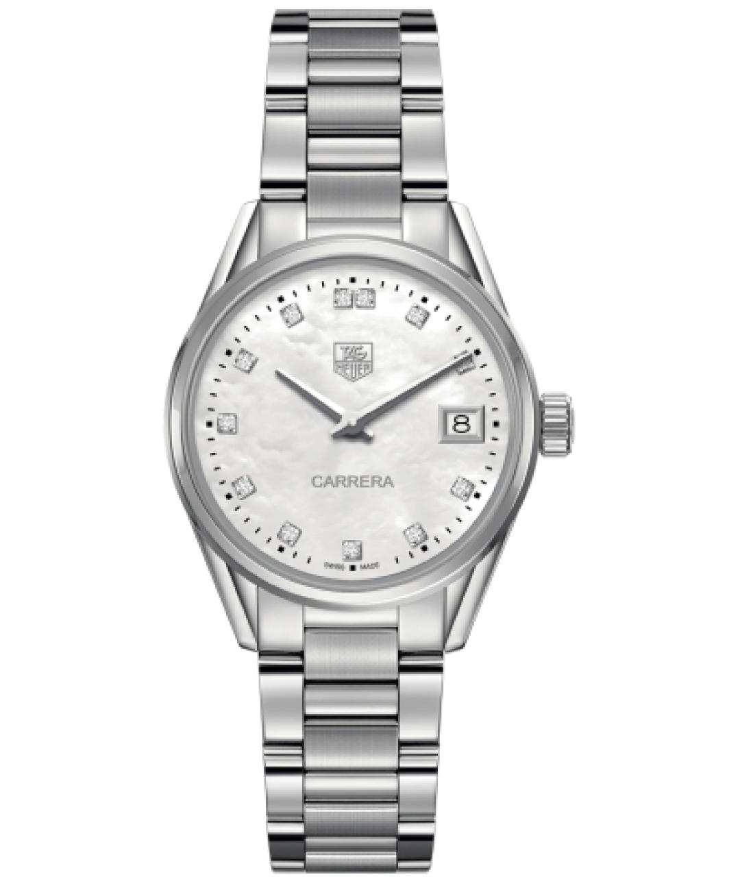 TAG HEUER Белые часы, фото 1