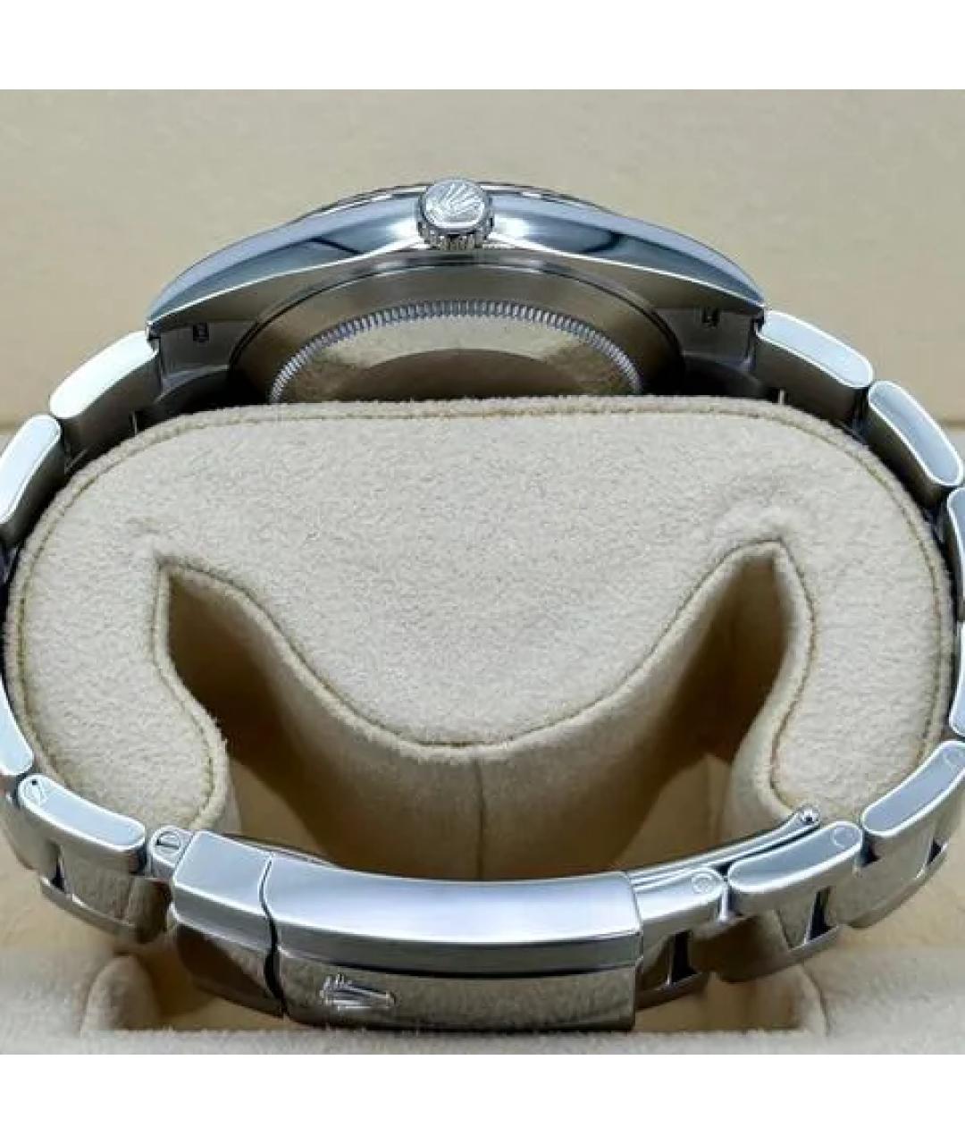 ROLEX Серебряные часы из белого золота, фото 7