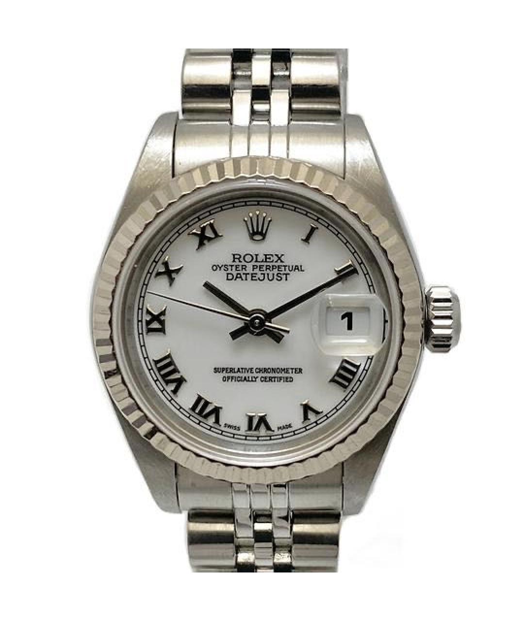 ROLEX Белые часы из белого золота, фото 2