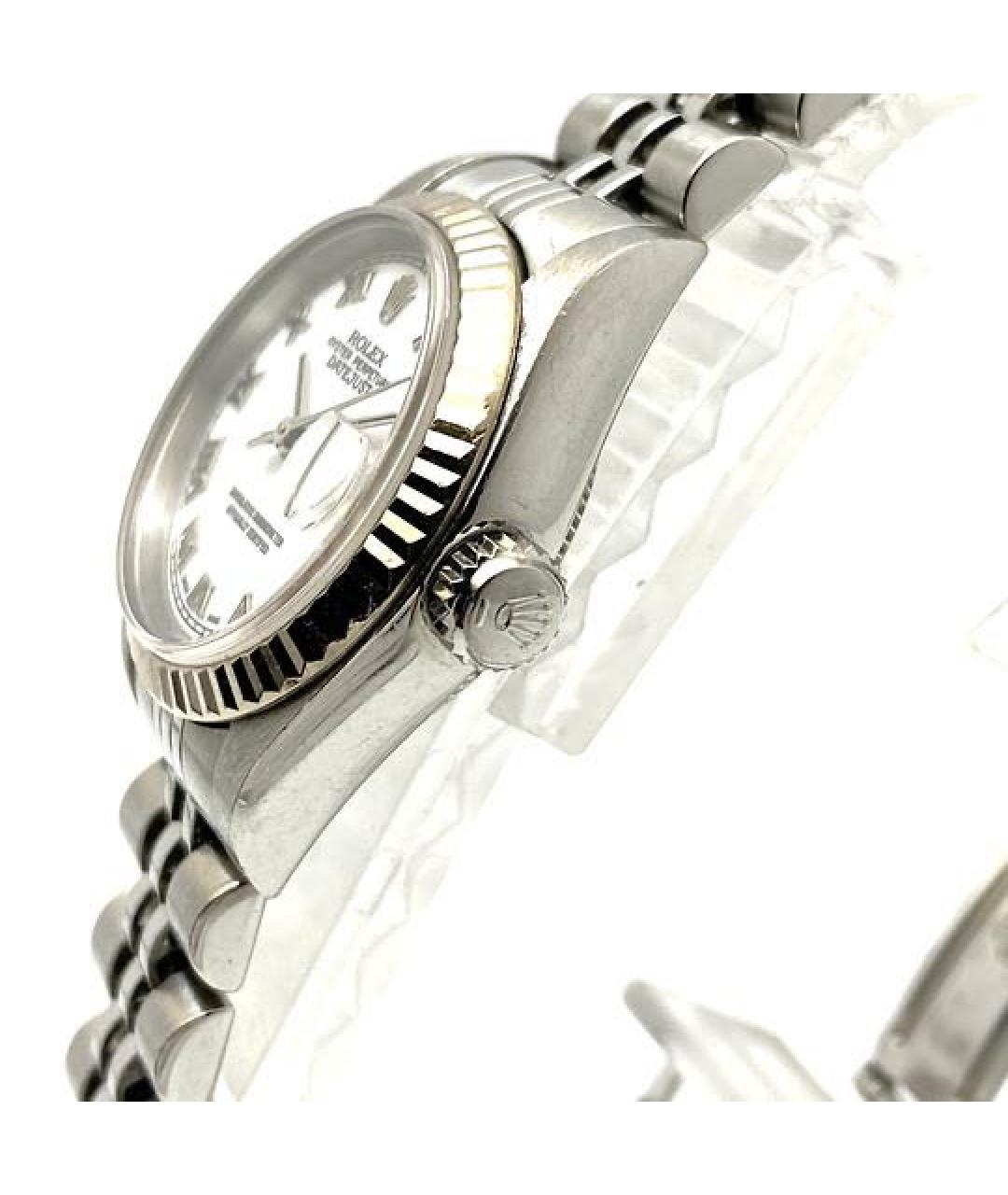 ROLEX Белые часы из белого золота, фото 3