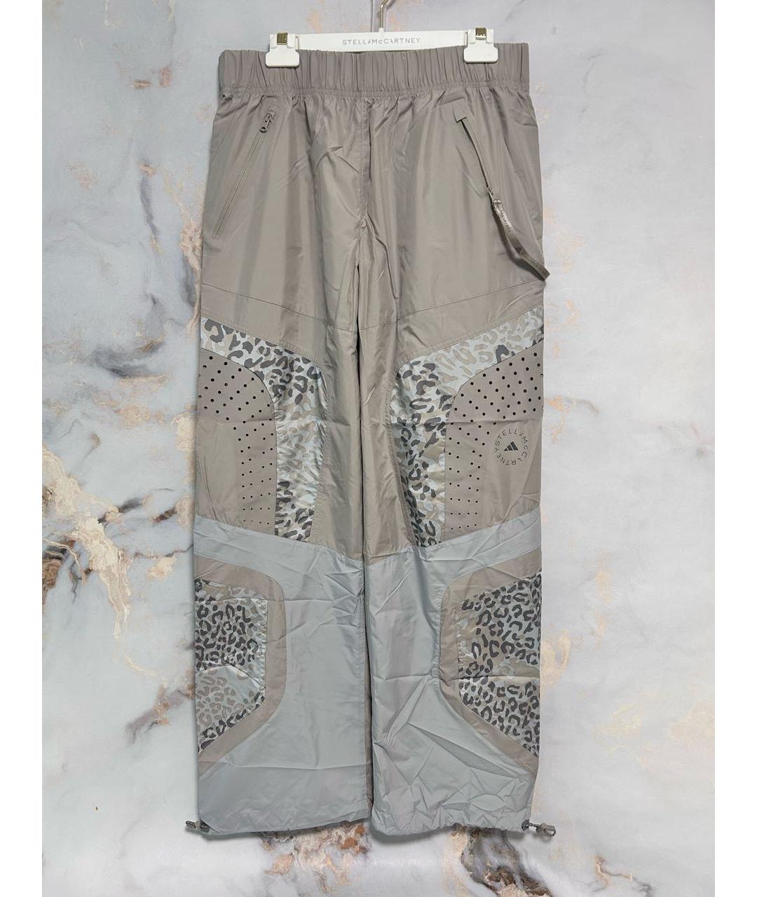 ADIDAS BY STELLA MCCARTNEY Серые прямые брюки, фото 2