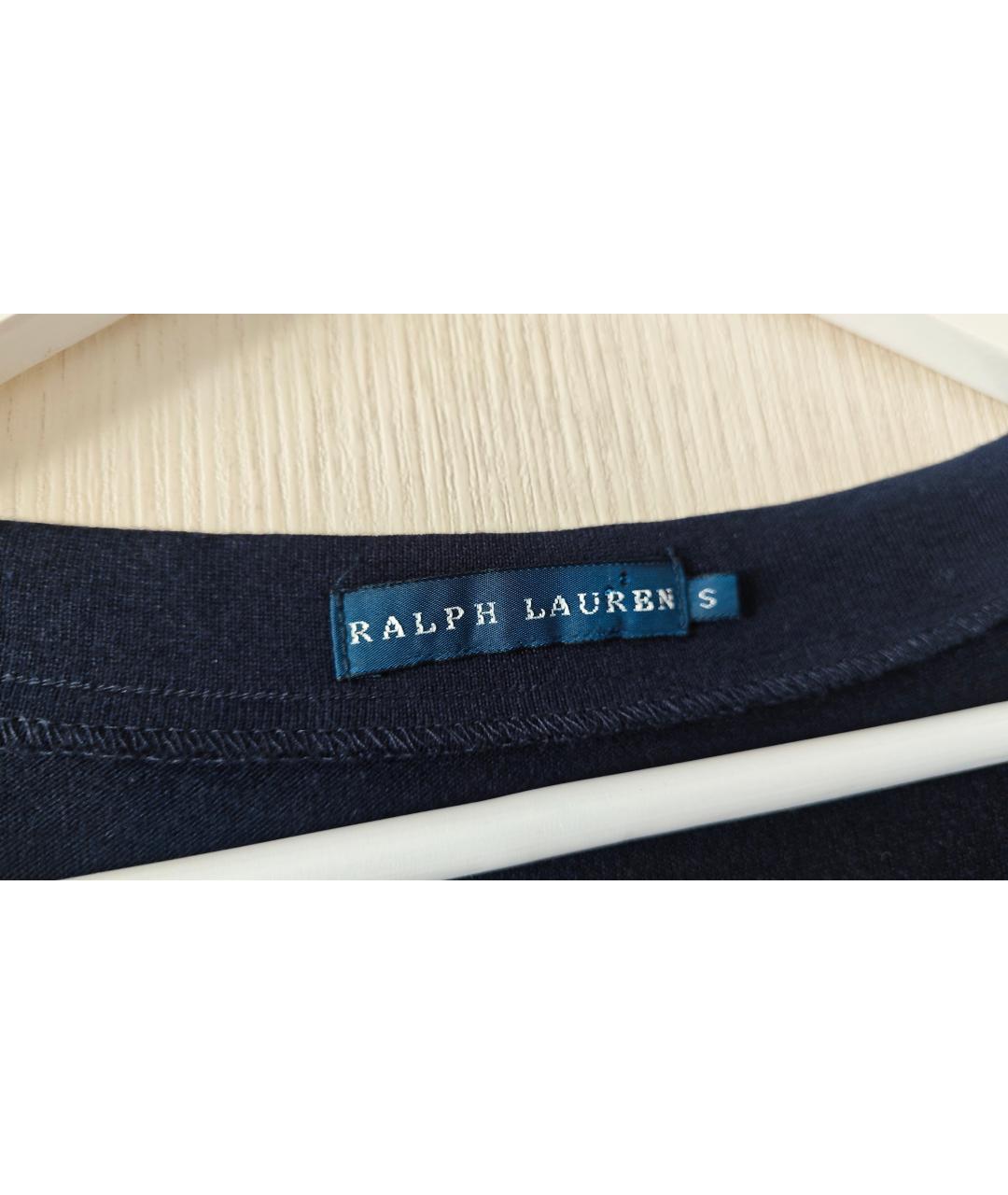 RALPH LAUREN Темно-синее повседневное платье, фото 3