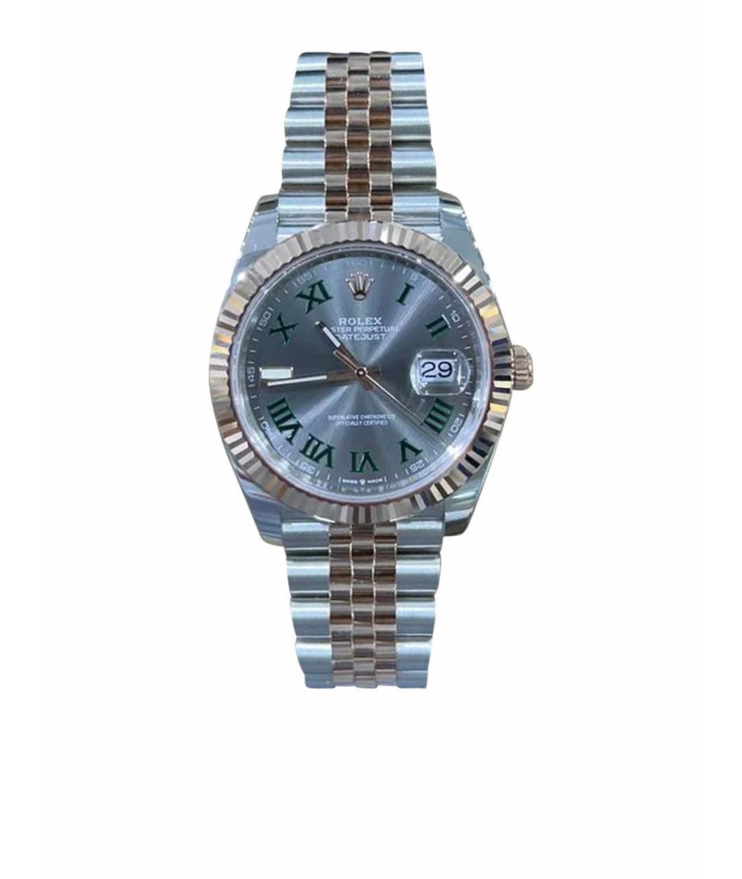 ROLEX Серые часы из розового золота, фото 1