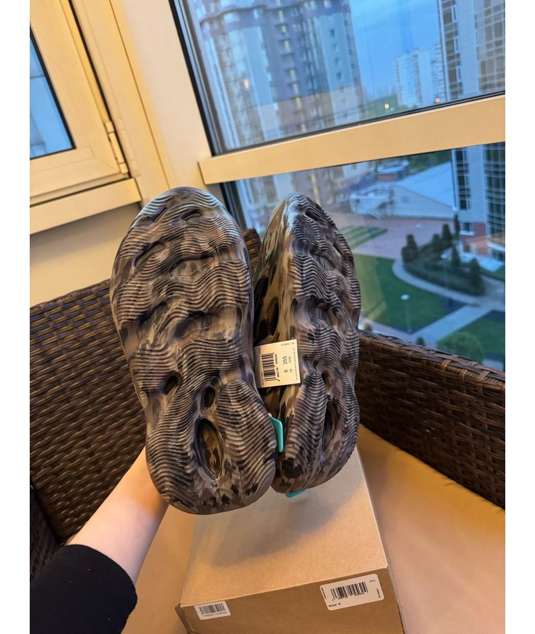 ADIDAS YEEZY Мульти шлепанцы, фото 4