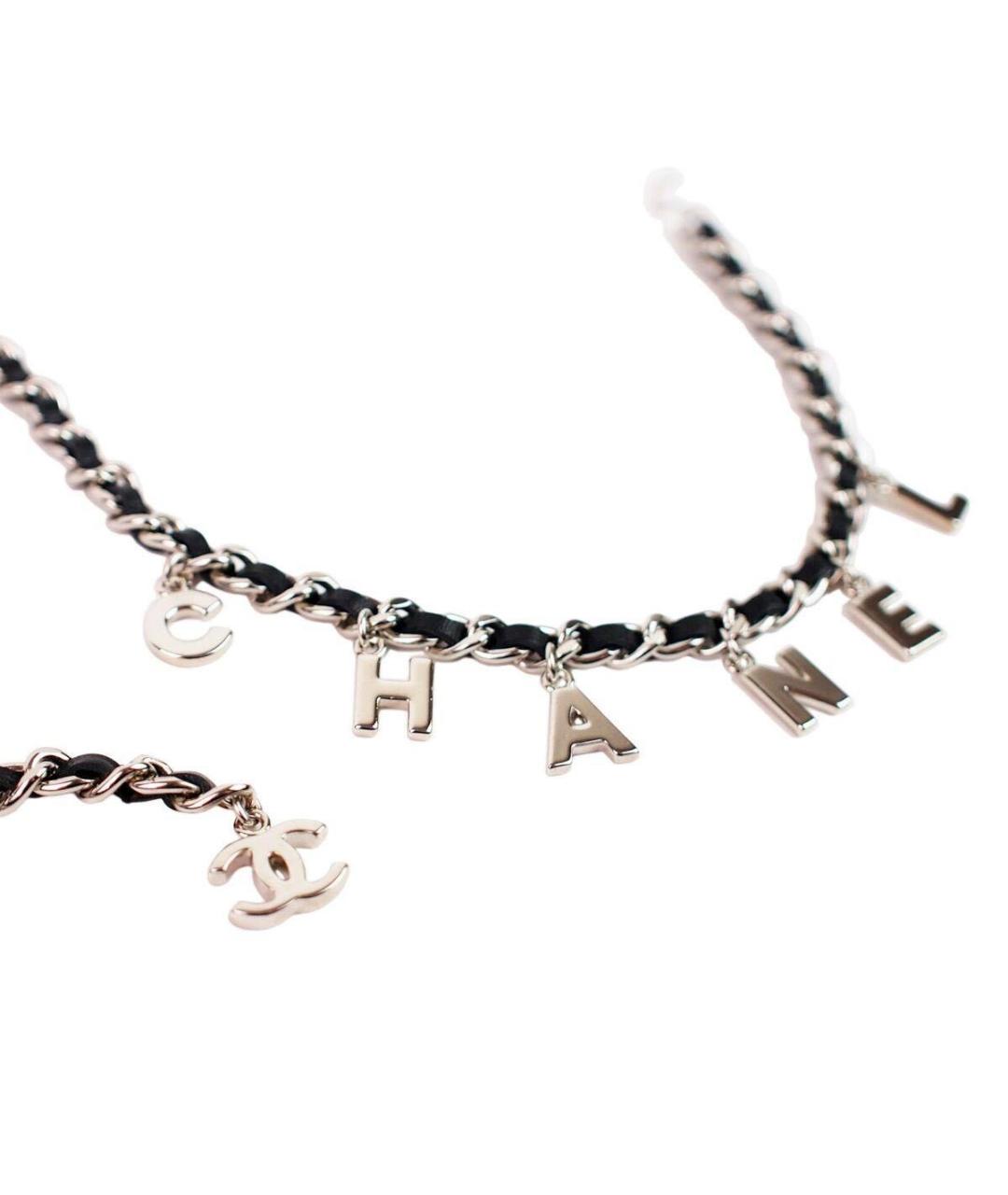 CHANEL Серебрянный ремень, фото 4