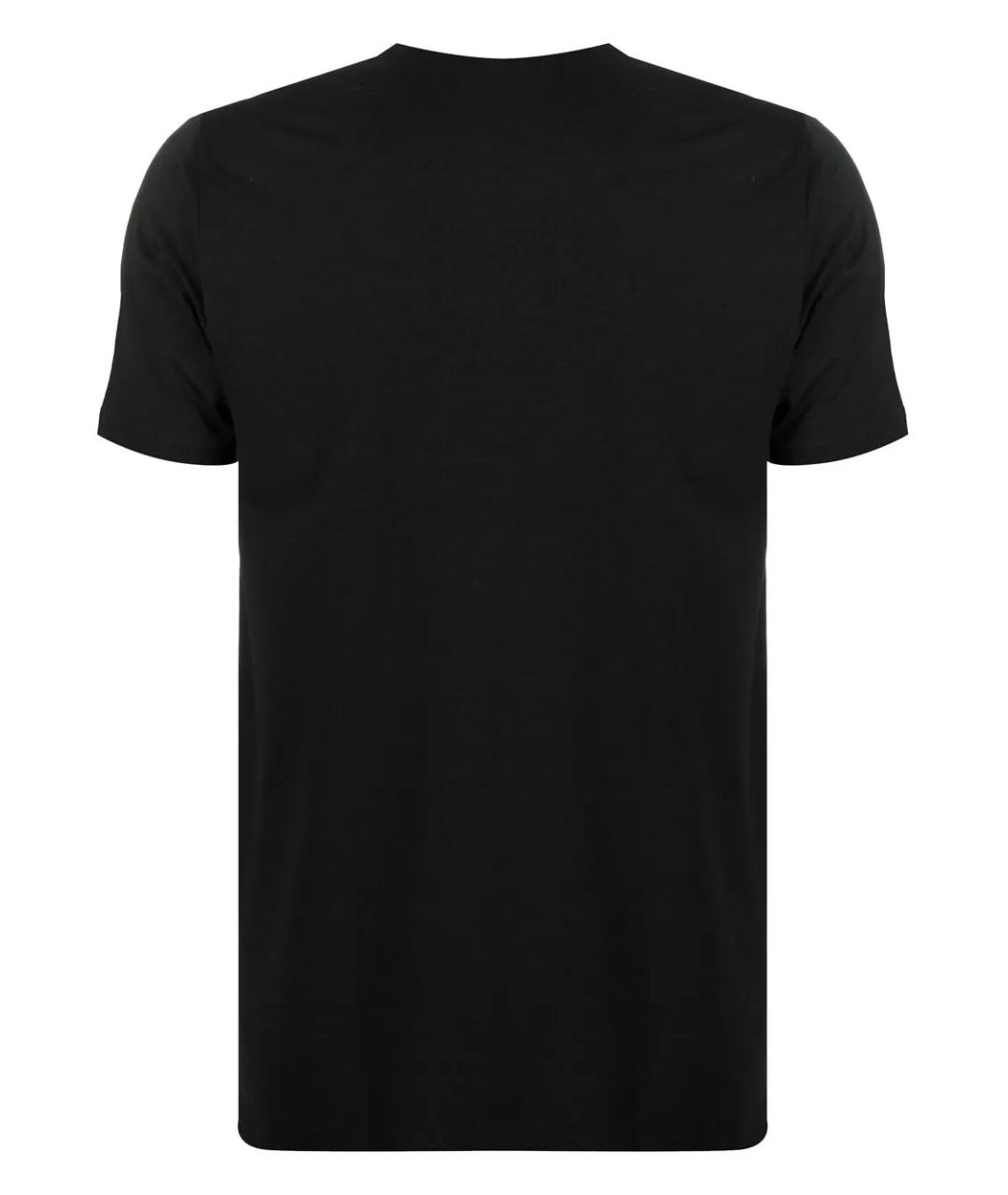 TOM FORD Черная хлопковая футболка, фото 2