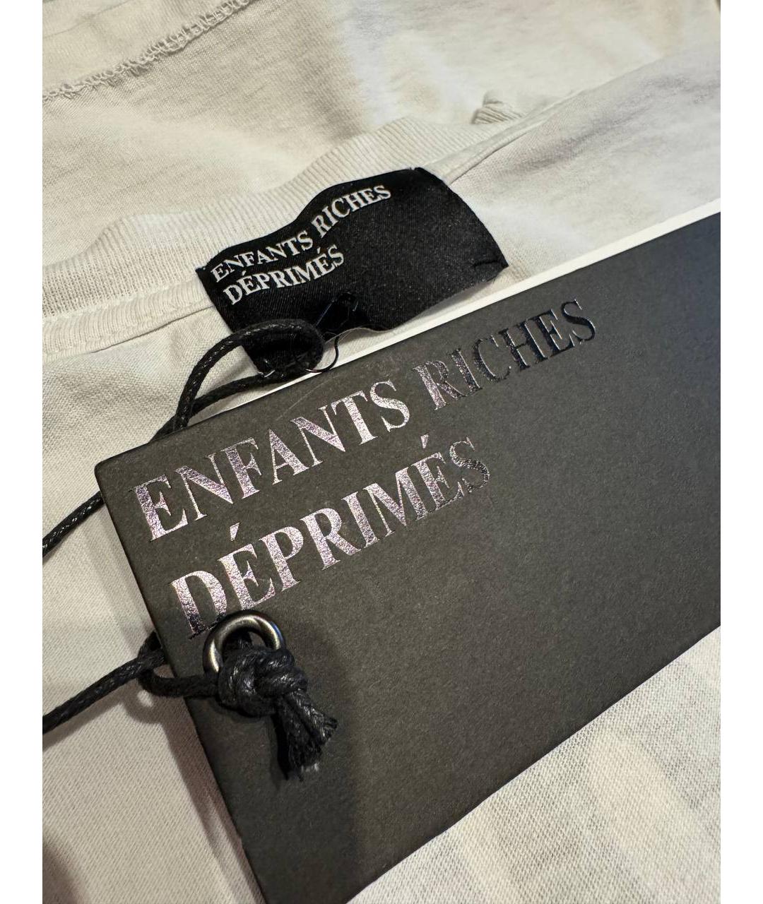 Enfants Riches Déprimés Белая хлопковая футболка, фото 5