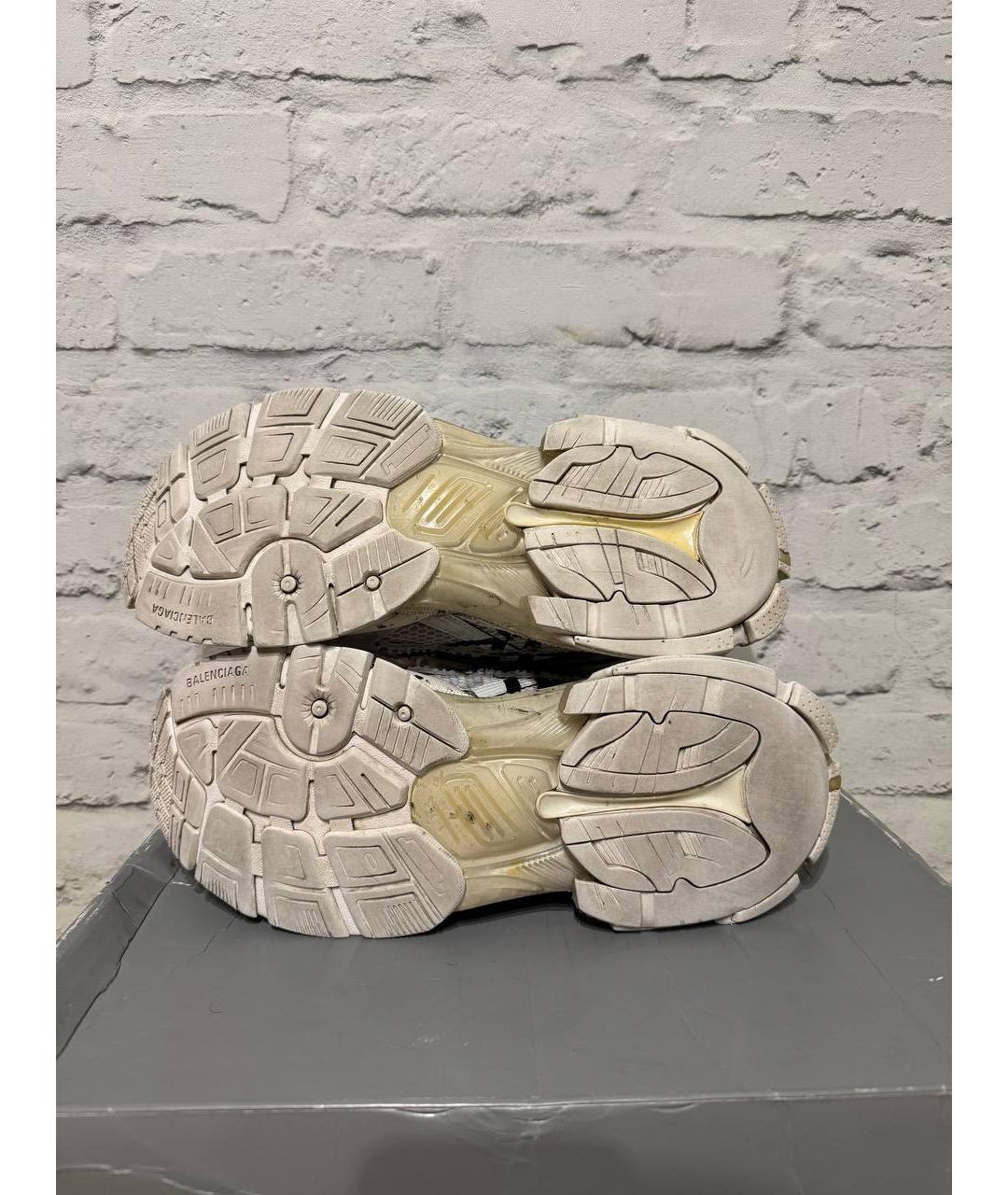 BALENCIAGA Белые кроссовки, фото 5
