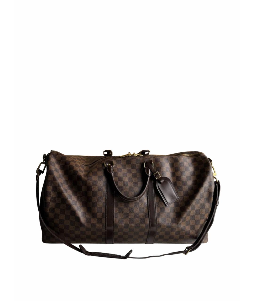 LOUIS VUITTON Коричневая дорожная/спортивная сумка, фото 1