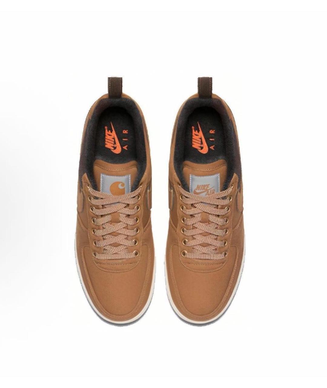 NIKE Коричневые текстильные кроссовки, фото 3