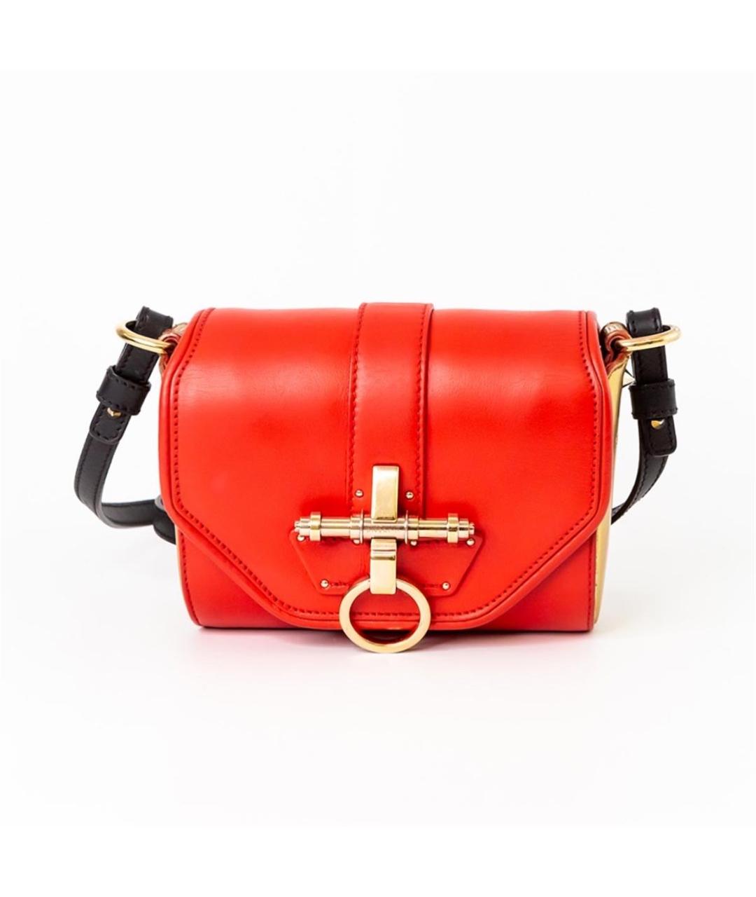 GIVENCHY Красная кожаная сумка тоут, фото 1
