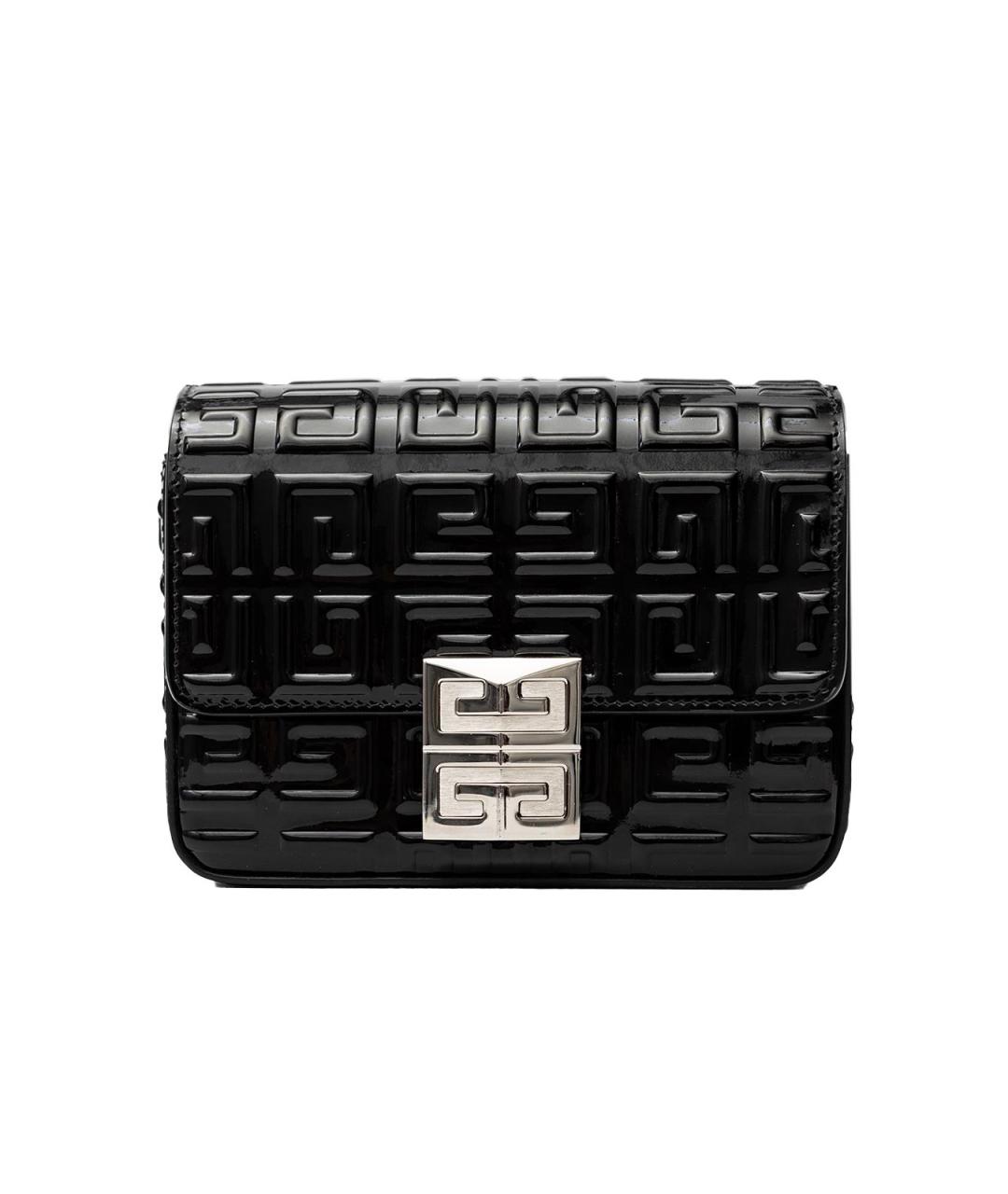 GIVENCHY Черная кожаная сумка тоут, фото 2