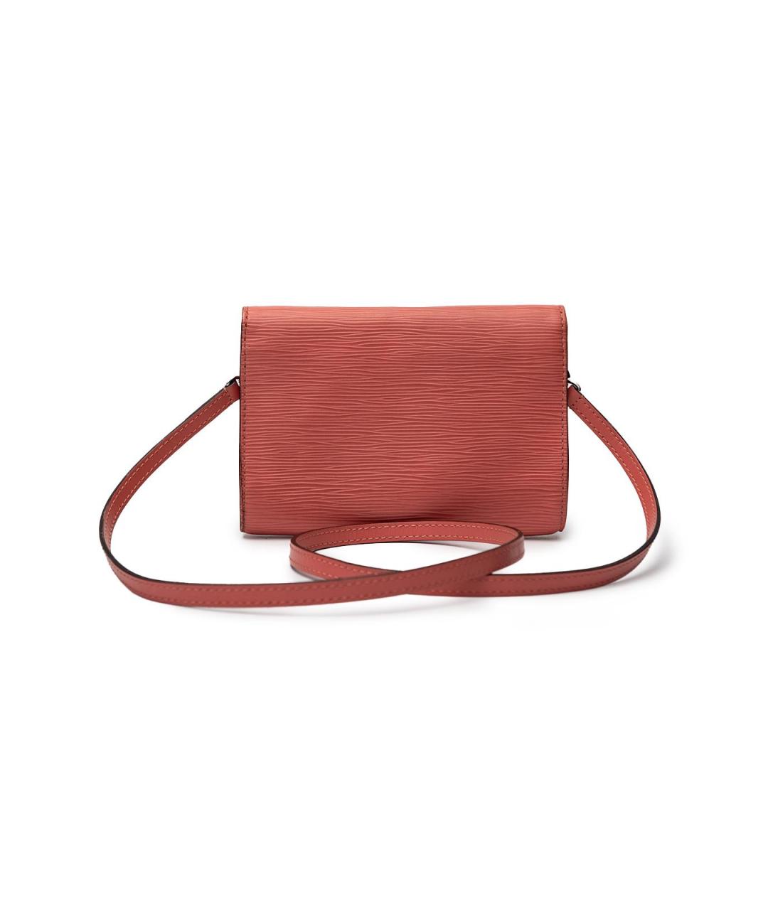 LOUIS VUITTON Розовая кожаная сумка тоут, фото 4
