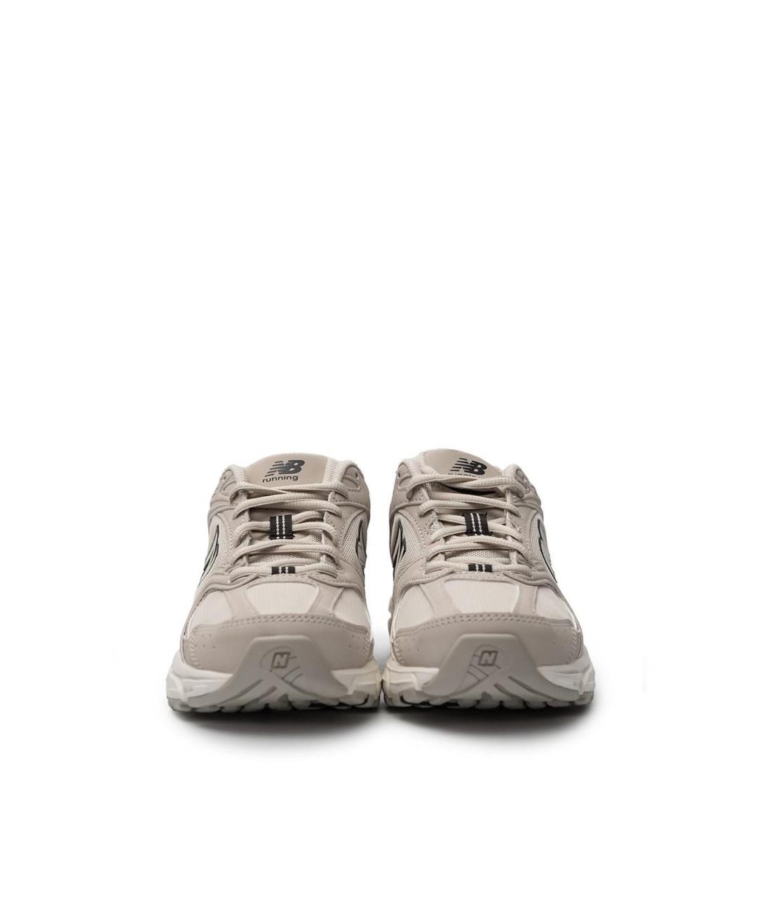 NEW BALANCE Бежевые текстильные кроссовки, фото 4