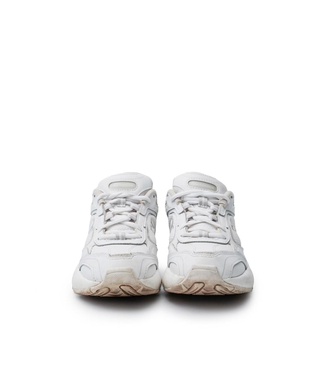 NEW BALANCE Белые текстильные кроссовки, фото 4