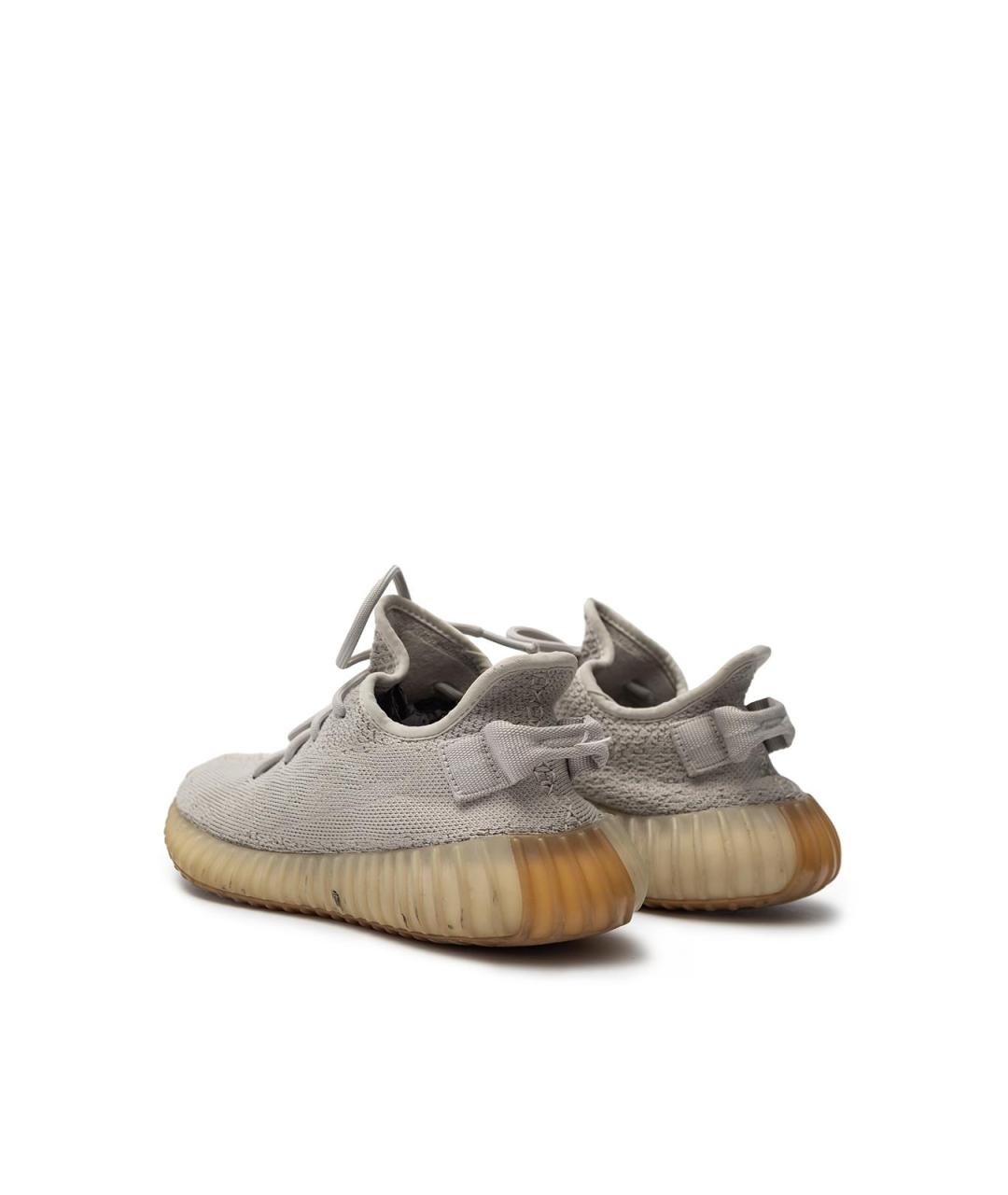 YEEZY Серые текстильные кроссовки, фото 3