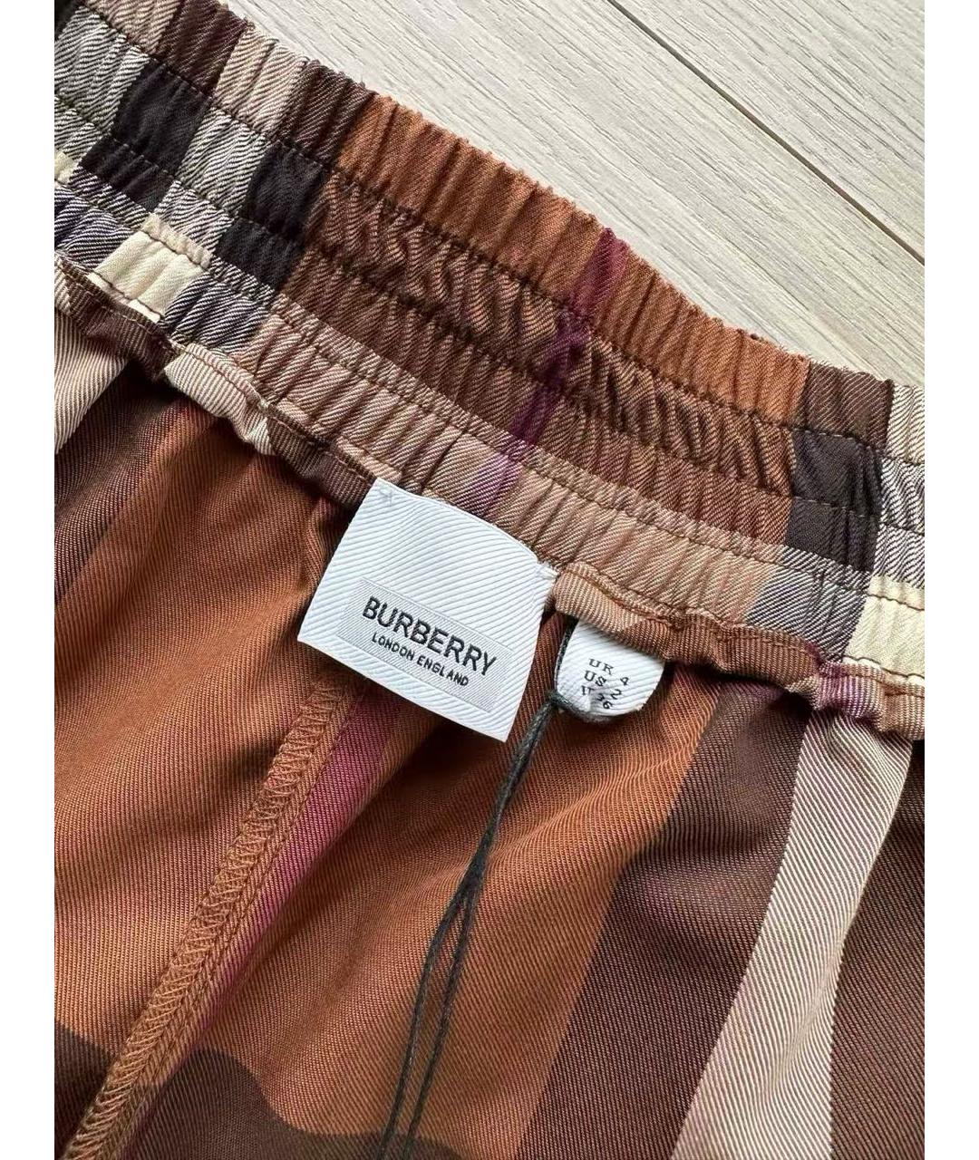 BURBERRY Коричневые шорты, фото 3