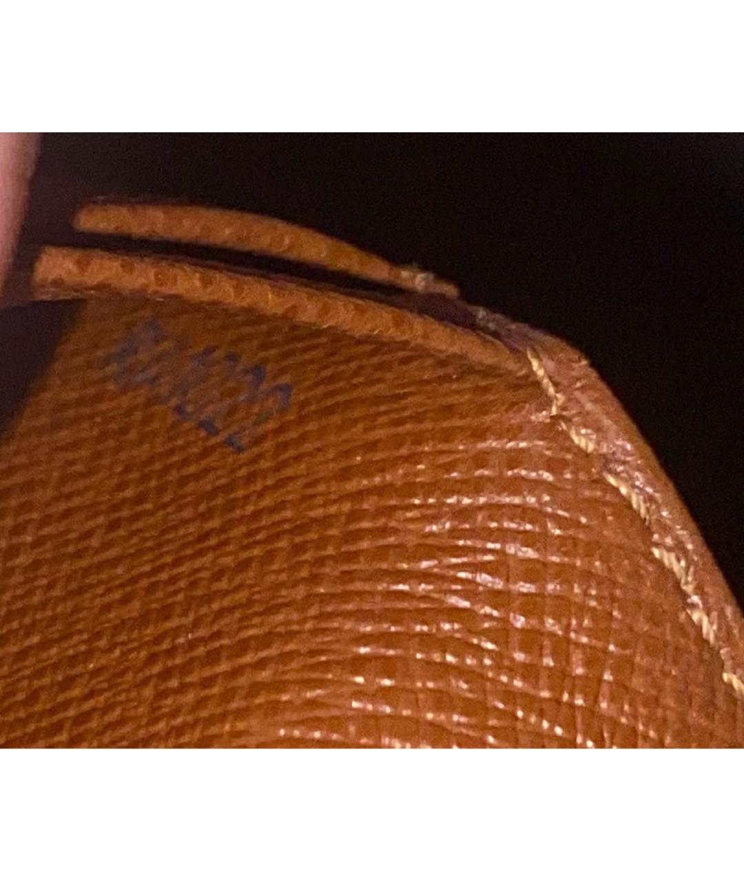 LOUIS VUITTON Коричневый кошелек, фото 5